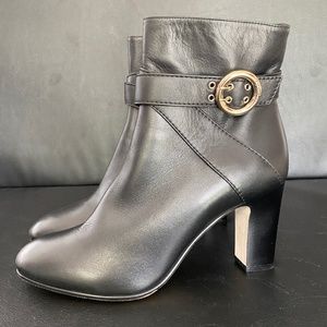 Jimmy Choo Blanka 85 Ankle Boots Black Leather